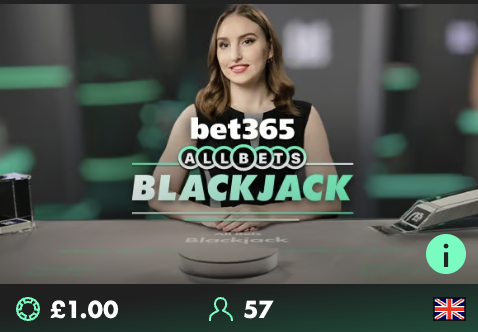 bet365 All Bets Blackjack